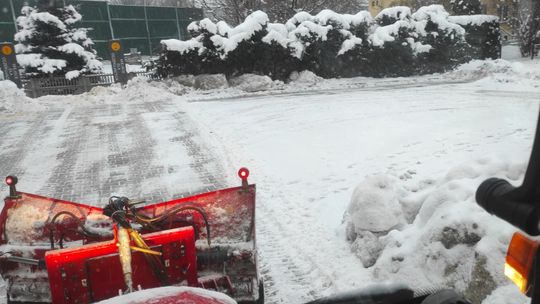 Zimowe utrzymanie dróg w powiecie krośnieńskim