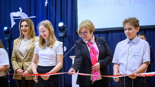 Zmodernizowana sala gimnastyczna w Korczynie już otwarta