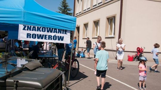 Znakowanie rowerów podczas imprez plenerowych w Krośnie