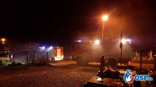 ZRĘCIN: Uporczywe podpalenia na cmentarzu