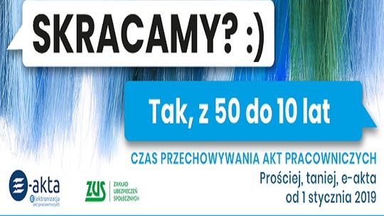 ZUS: Od Nowego Roku zmianie ulegają zasady przechowywania akt osobowych - informacja dla pracodawców i przedsiębiorców