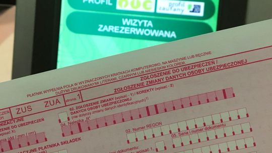 ZUS: wchodzi w życie ważna zmiana dotycząca zgłoszeń do ubezpieczeń