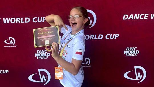 Zuzanna Tesznar wicemistrzynią świata na Dance World Cup 2025 w Burgos