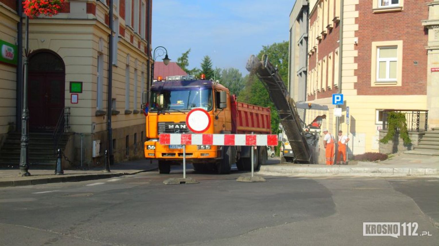 Wojewódzki Ośrodek Ruchu Drogowego Krosno Krosno: Utrudnienia ruchu w obrębie zespołu staromiejskiego