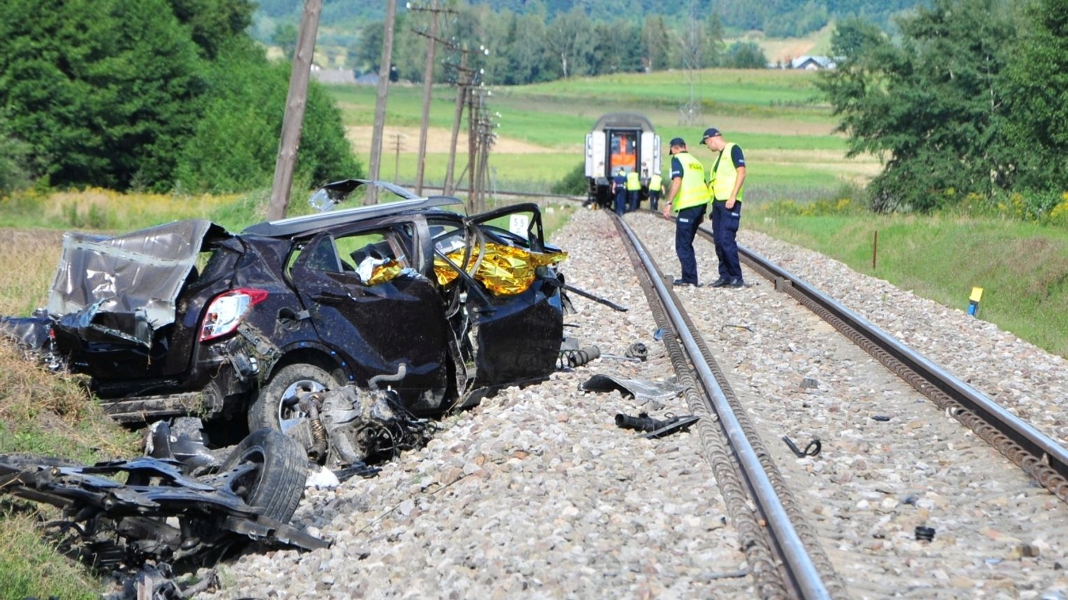 Tragiczny Wypadek Na Niestrzeżonym Przejeździe Kolejowym W Bajdach ...