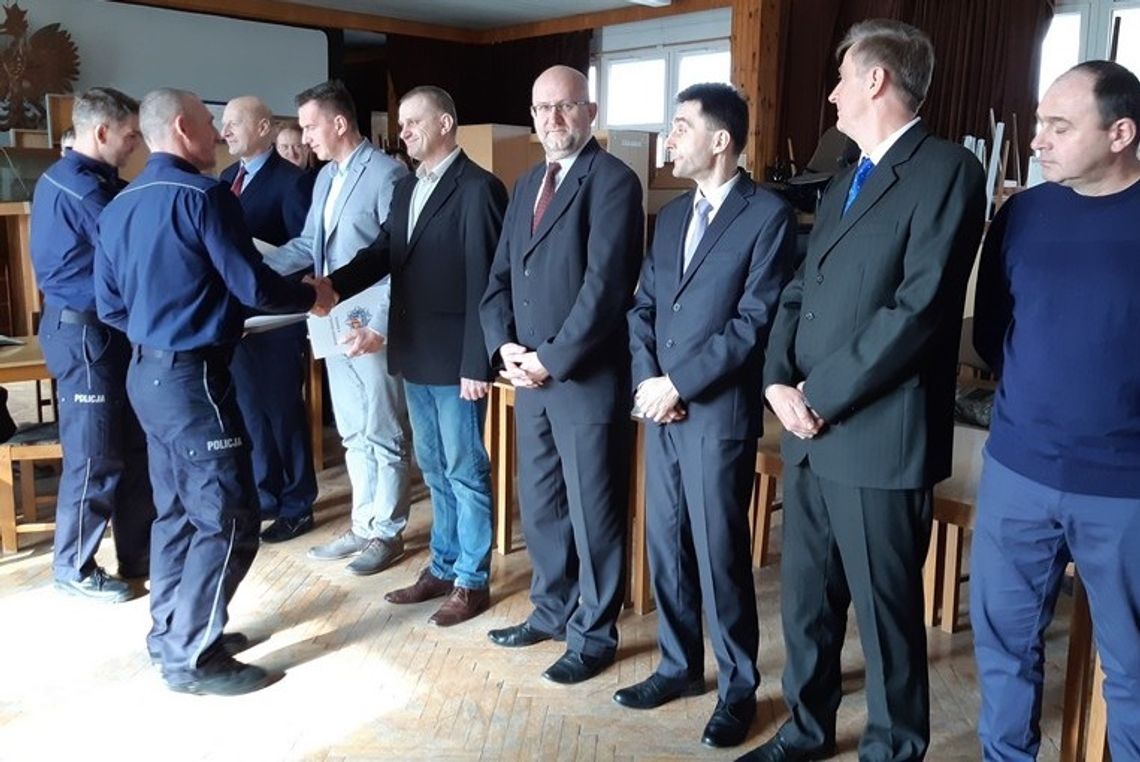 11 funkcjonariuszy KMP Krosno przeszło na emeryturę