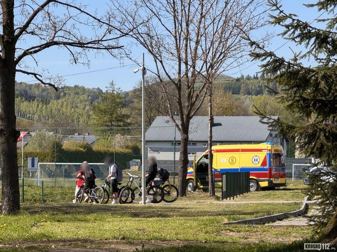 14-latek uległ wypadkowi na torze pumptrack