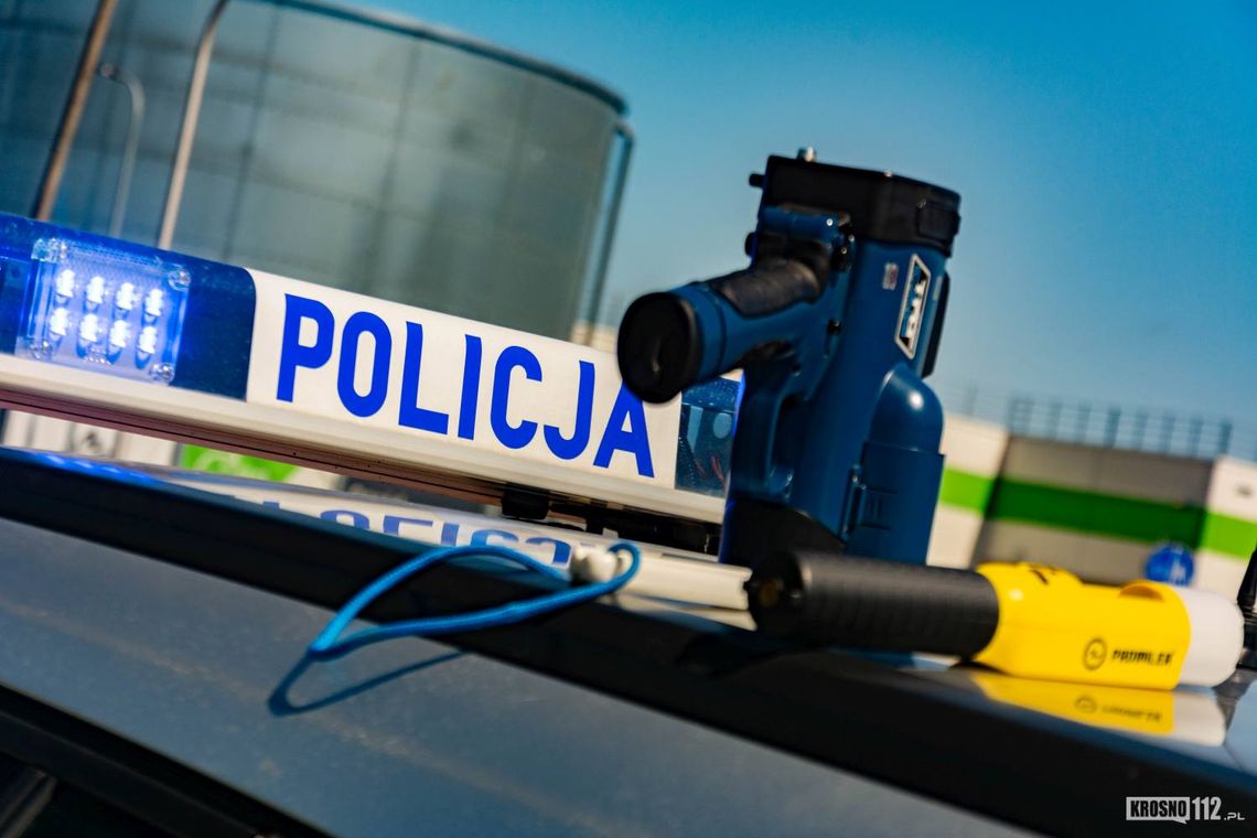 19-latek przekroczył prędkość w Łężanach. Surowe konsekwencje