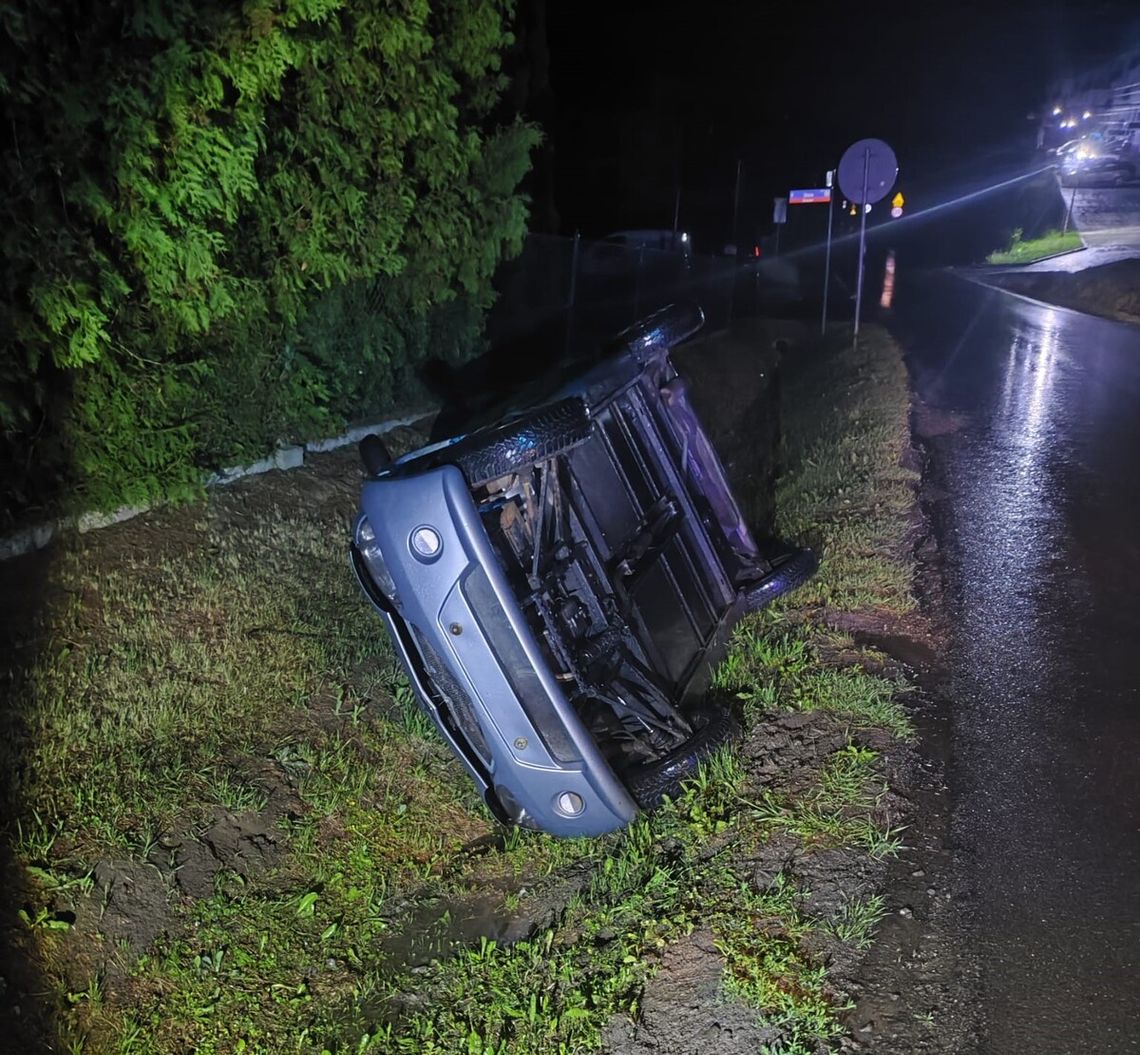 20-latek wjechał czterokołowcem do rowu. Miał blisko 2 promile 20-latek wjechał czterokołowcem do rowu. Miał blisko 2 promile
