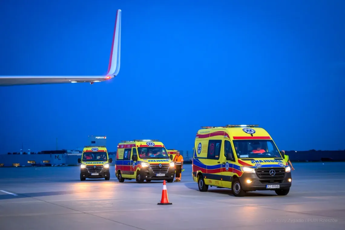 21 poszkodowanych w wypadku autokaru wróciło z Węgier do Polski