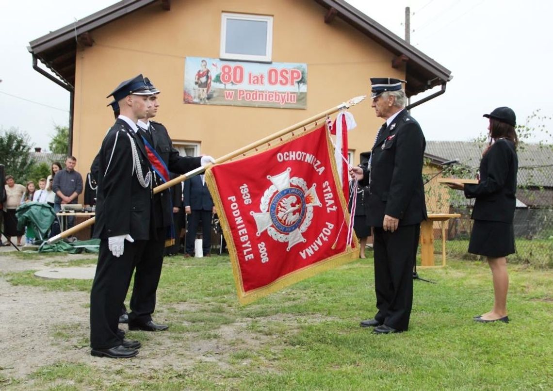 80-lecie Ochotniczej Straży Pożarnej w Podniebylu