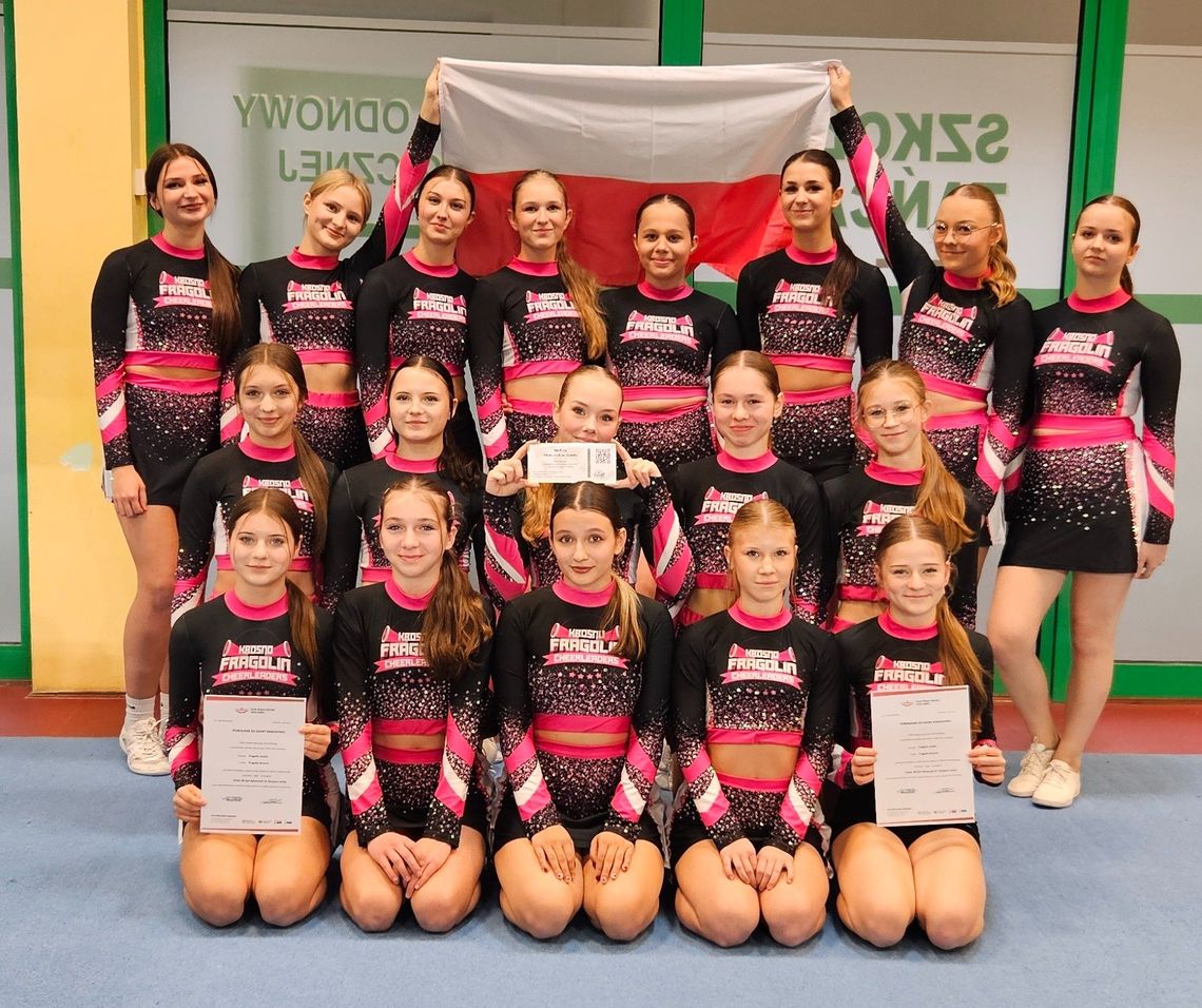 Akademia Cheerleaderek Fragolin Krosno powołana na Mistrzostwa Świata w Orleanie Akademia Cheerleaderek Fragolin Krosno powołana na Mistrzostwa Świata w Orleanie