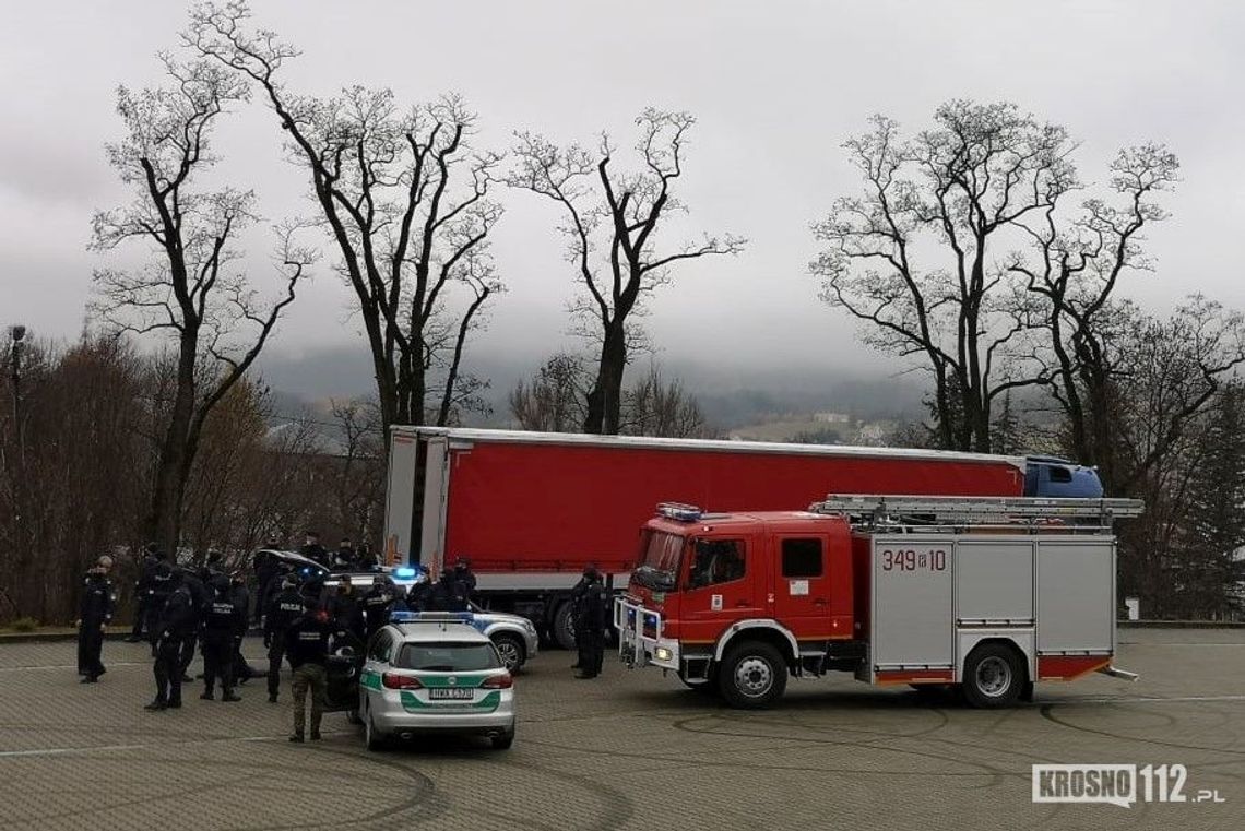 Akcja służb w Dukli. Zatrzymano dwóch imigrantów