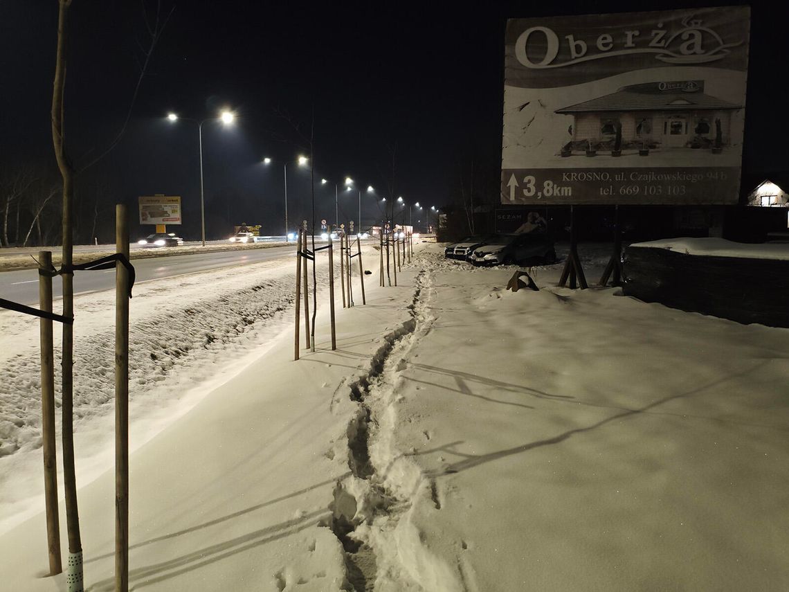Mieszkańcy Turaszówki apelują o budowę chodnika przy al. Jana Pawła II Mieszkańcy Turaszówki apelują o budowę chodnika przy al. Jana Pawła II