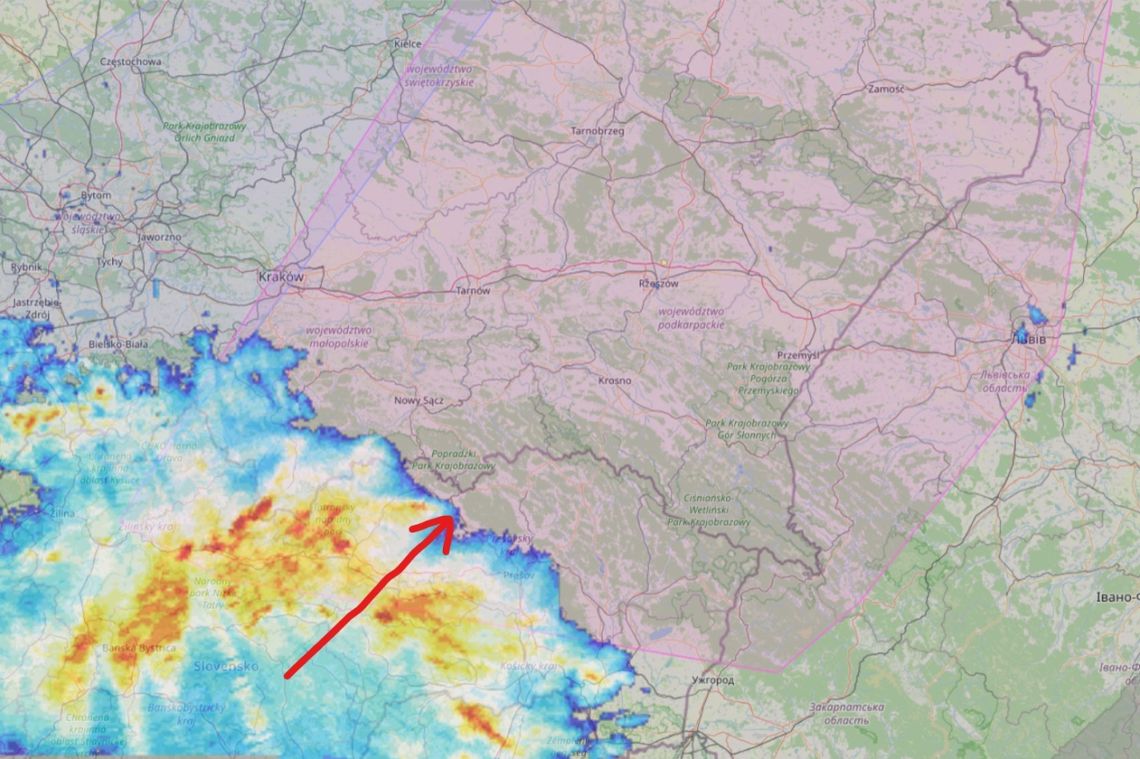 ALERT METEO. Intensywne opady deszczu! [ŚRODA]