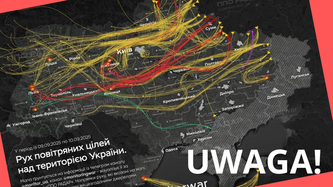 ALERT RCB. Drony nad Polską. Zamknięte lotniska, trwa neutralizacja obiektów [AKTUALIZACJA]