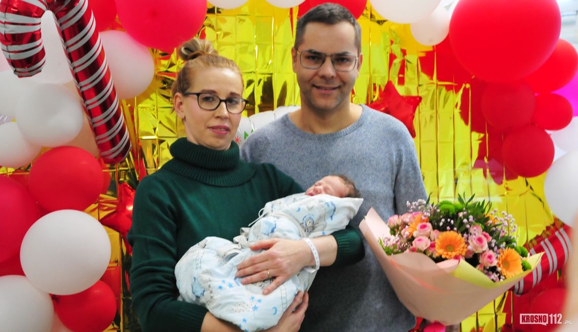 Alicja to pierwsze dziecko urodzone w krośnieńskim szpitalu w 2026 roku