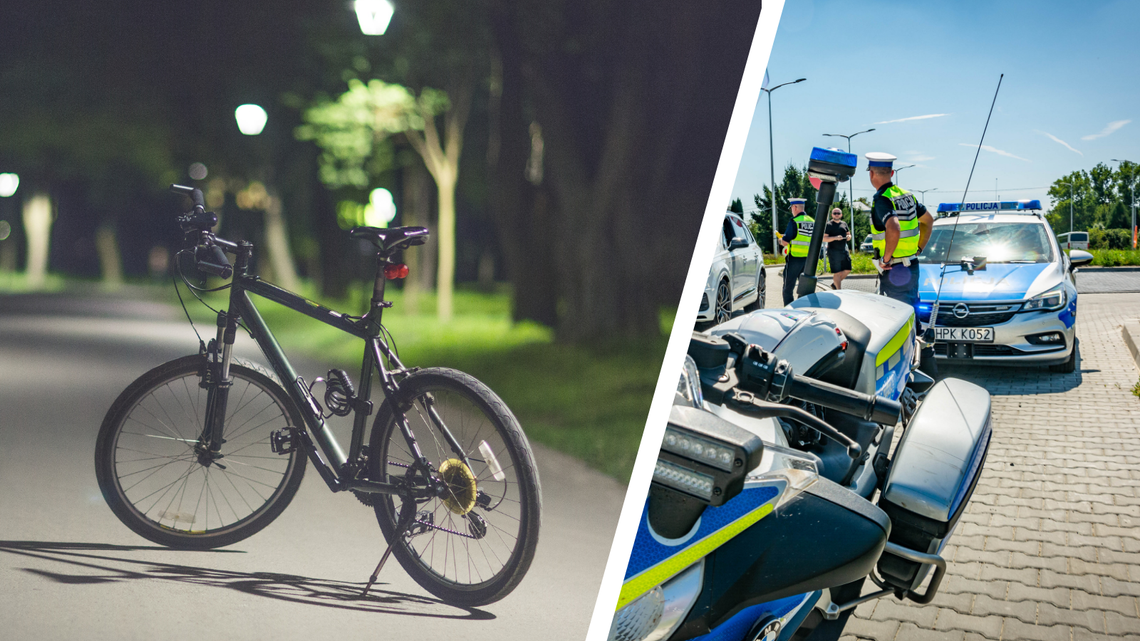 Bądź widoczny – bądź bezpieczny! Apel o rozwagę rowerzystów po zmroku
