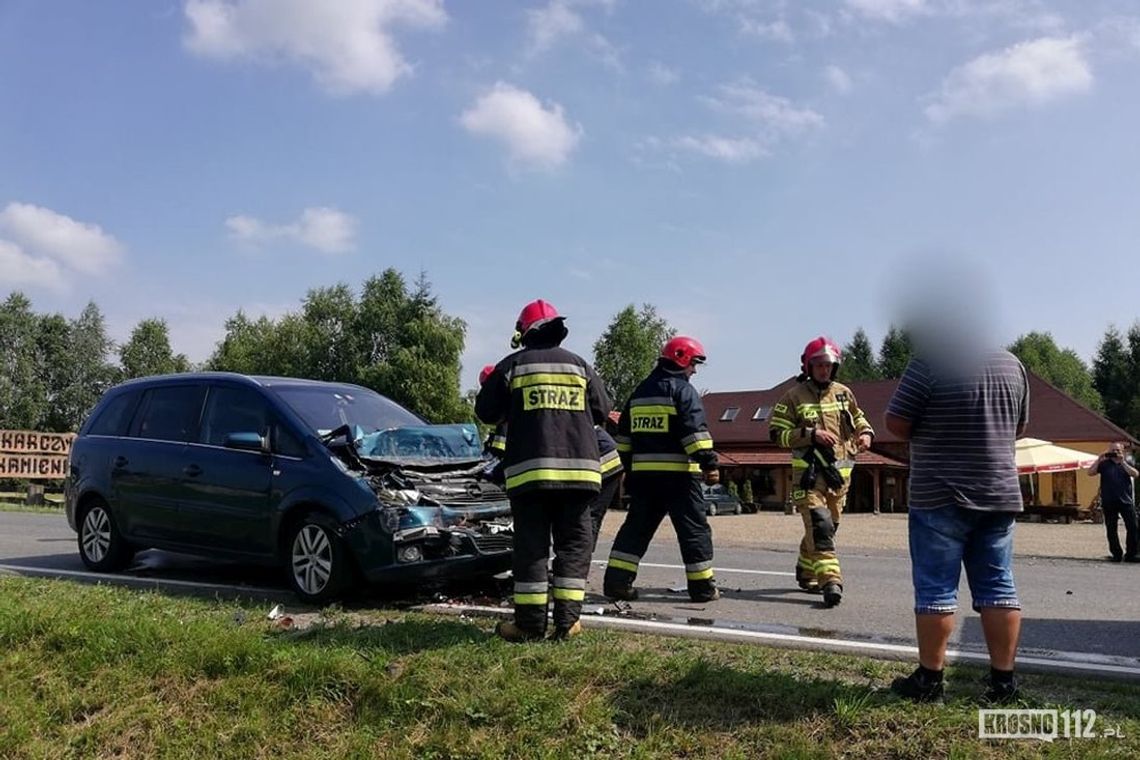 BAJDY: Kolizja przy karczmie na DW990