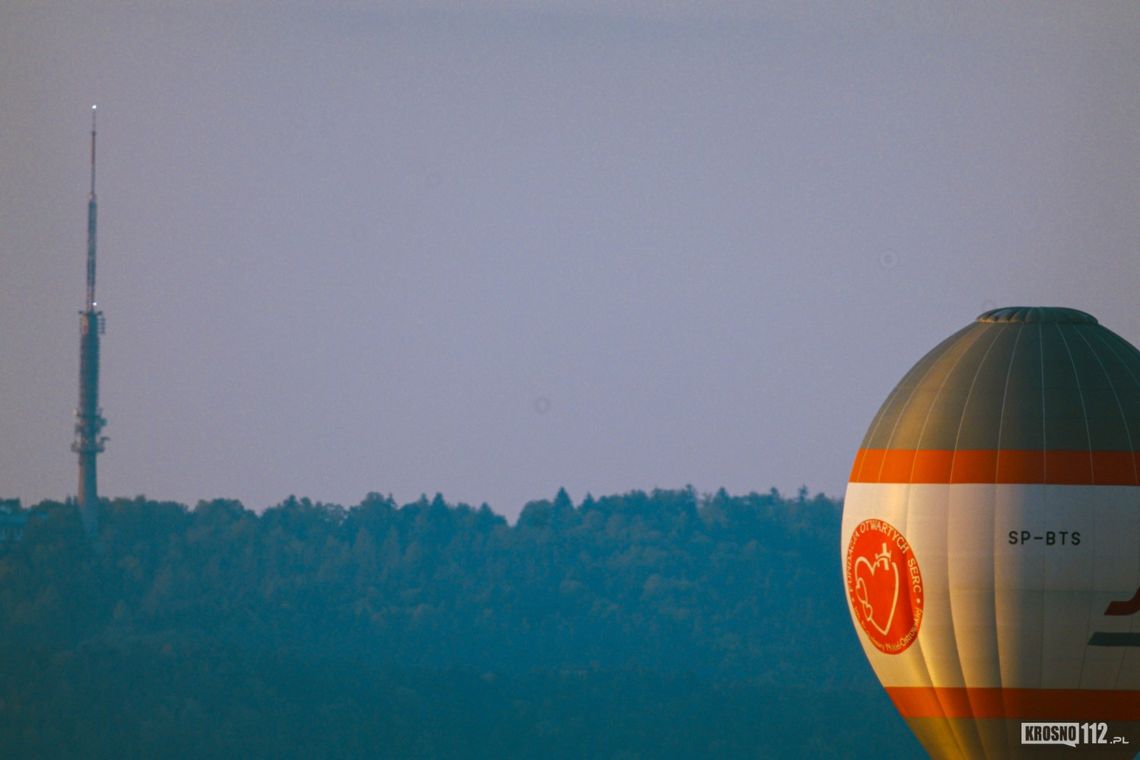 Balonowe kadry z Góry Rogowskiej [ZDJĘCIA]