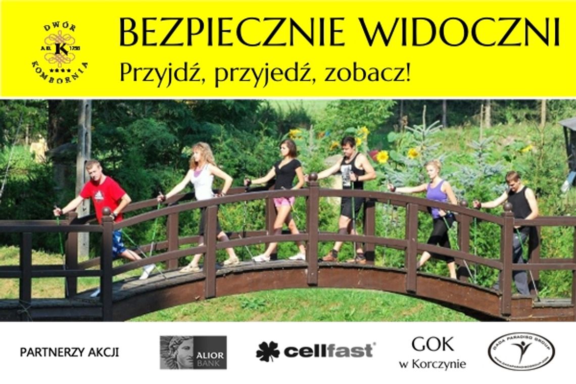 "Bezpiecznie widoczni" w Dworze Kombornia