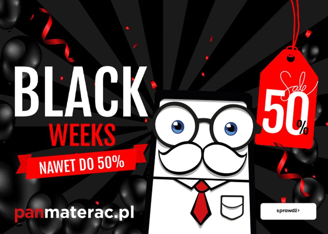 Black Friday w salonie Pan Materac – rabaty do 50%!