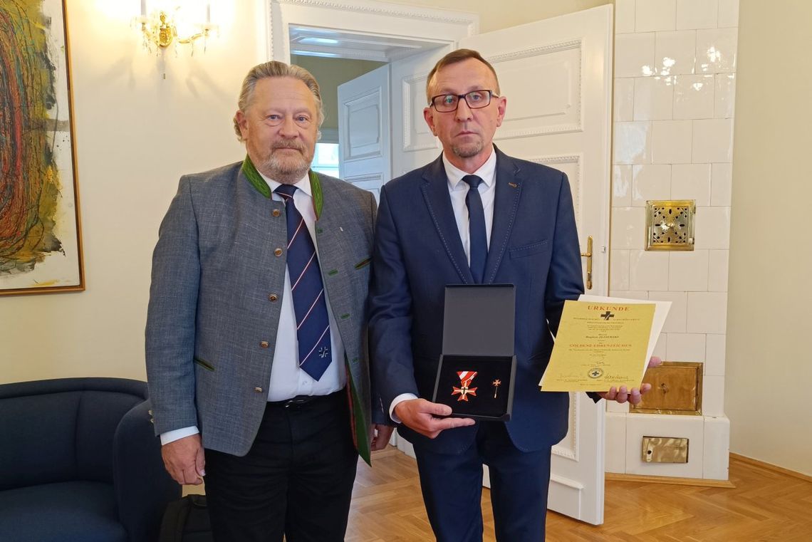 Bogdan Jezierski - pierwszy krośnianin z wysokim austriackim odznaczeniem