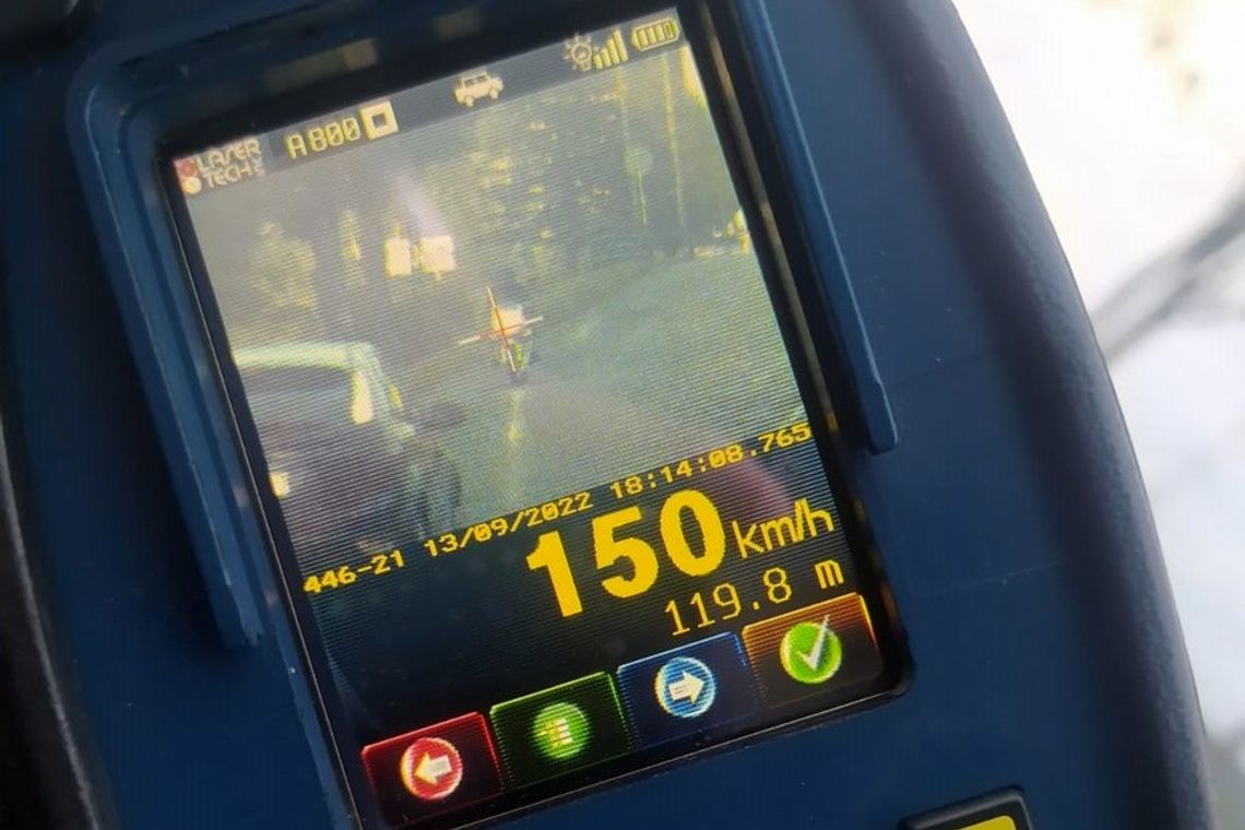 ? Brawurowa jazda 23-letniego motocyklisty. Pędził 150 km/h przez teren zabudowany