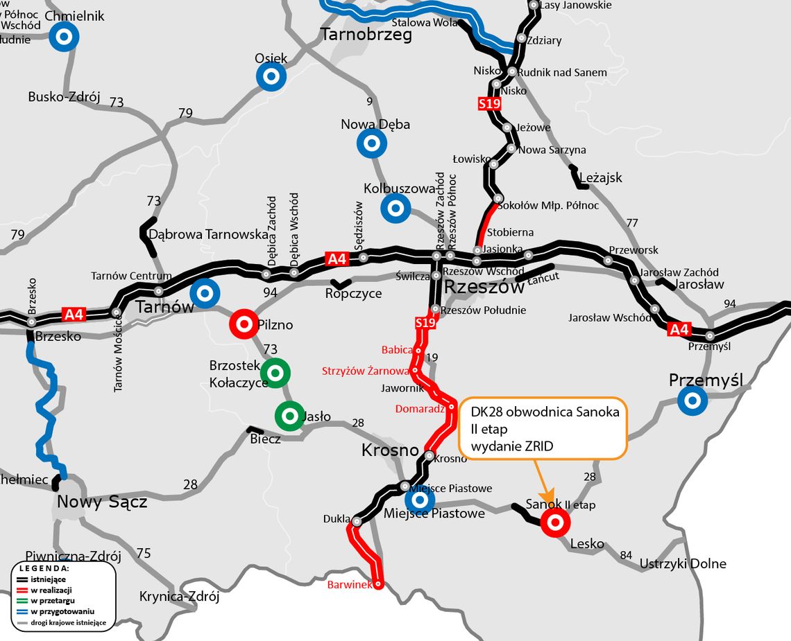 Budowa drugiego etapu obwodnicy Sanoka może ruszać. Powstaną ronda, chodniki i most nad Sanem Budowa drugiego etapu obwodnicy Sanoka może ruszać. Powstaną ronda, chodniki i most nad Sanem