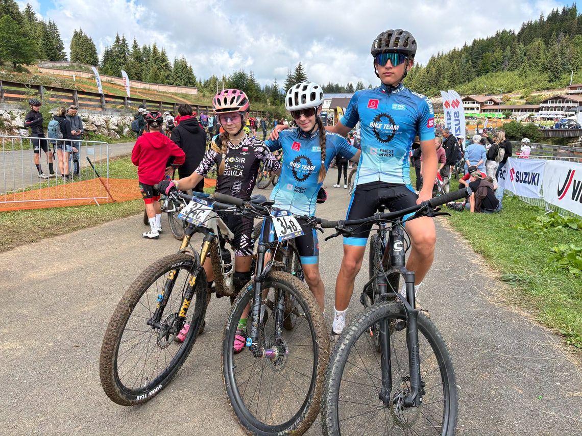 Cenna lekcja zawodników MOSiR Dukla na Mistrzostwach Europy MTB Youth w Rumunii Cenna lekcja zawodników MOSiR Dukla na Mistrzostwach Europy MTB Youth w Rumunii