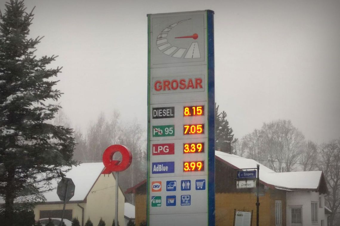Ceny paliw przekroczyły 8 zł. Niestety to nie koniec podwyżek