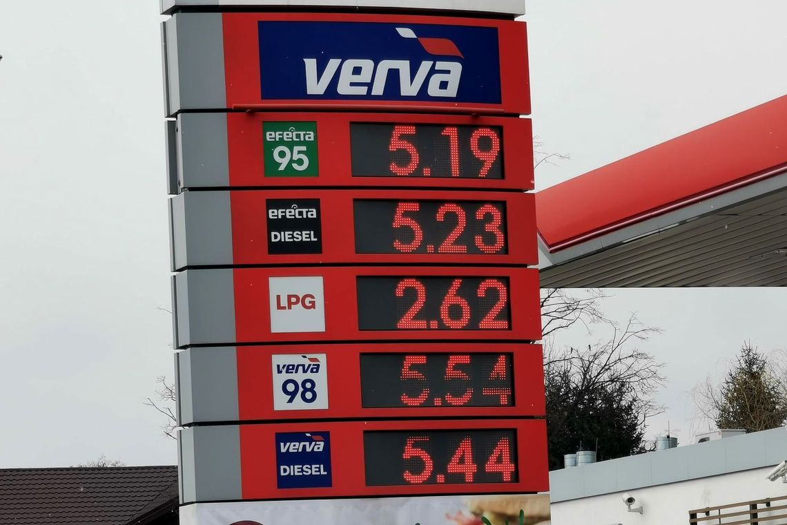 Ceny paliw w Krośnie. Jest drogo, będzie drożej [10.03.2021]
