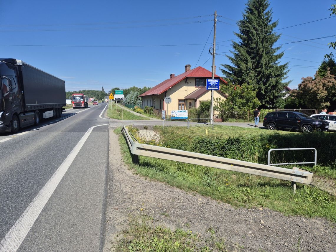 Chodnik w Krośnie i Potoku będzie połączony kładką