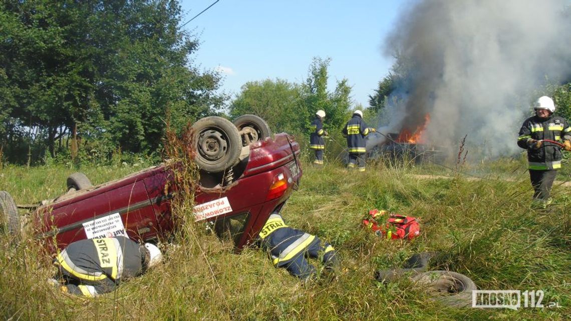 Chorkówka: Bardzo realistyczne ćwiczenia strażaków