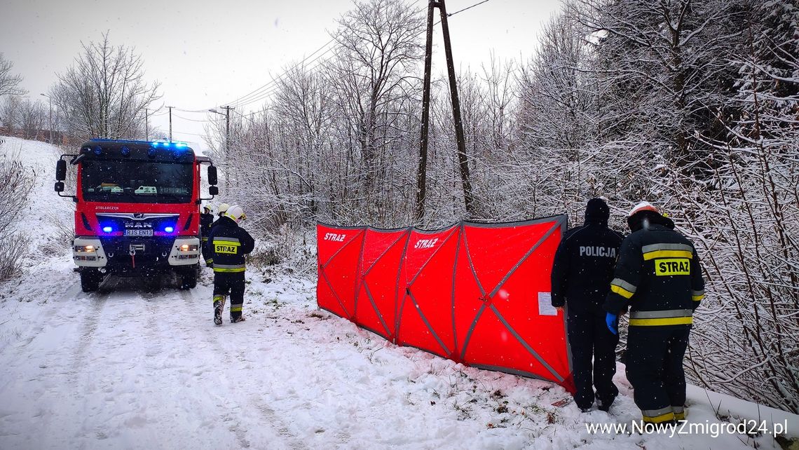 Ciało mężczyzny znalezione w potoku. Policjanci wyjaśniają okoliczności śmierci