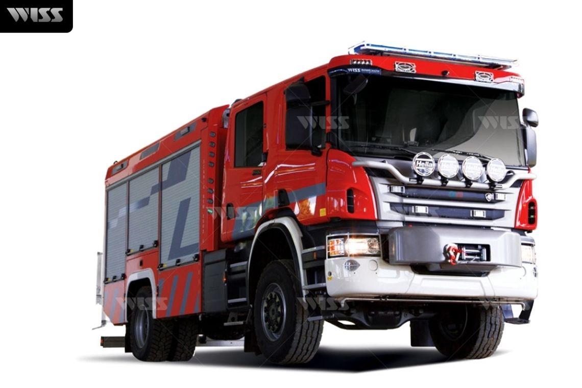 Ciężka Scania od WISS dla OSP KSRG Dukla