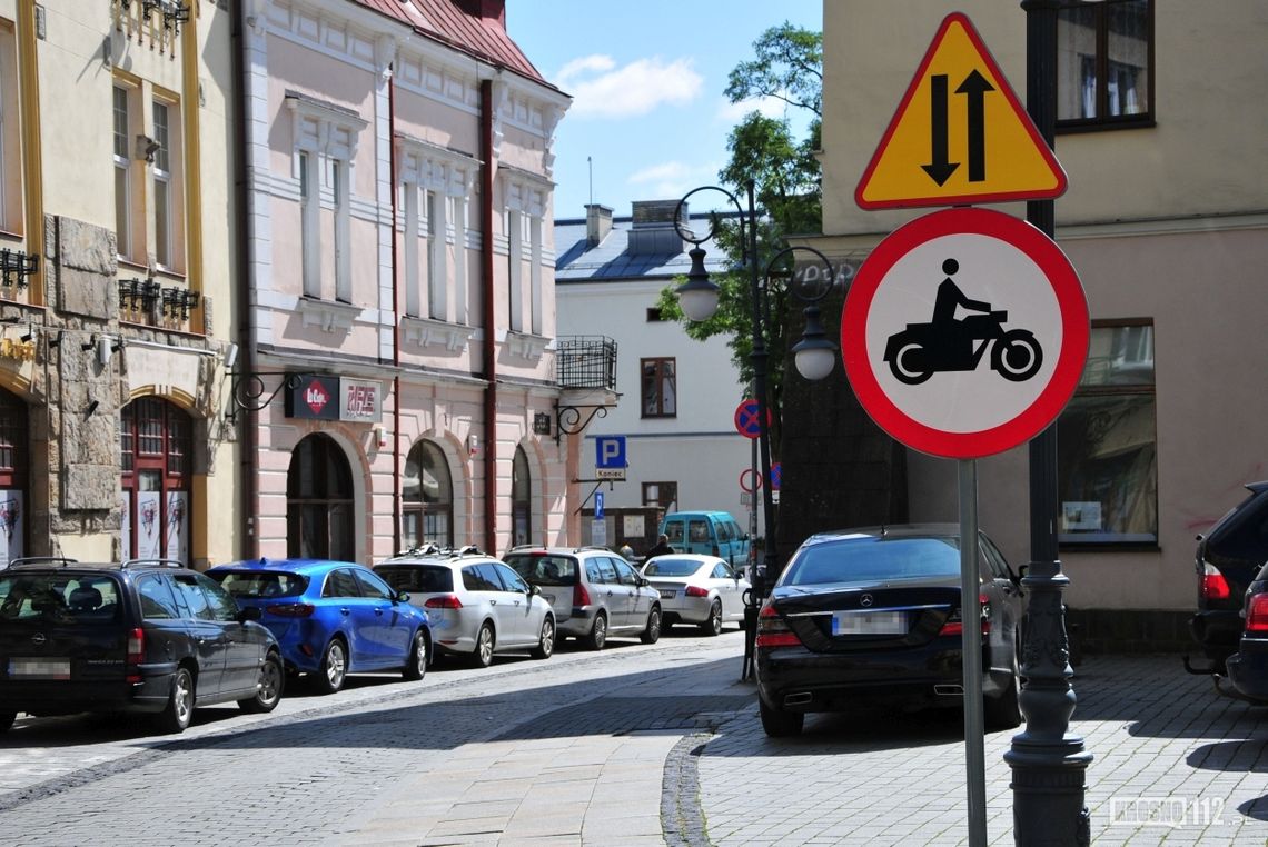 Co z parkowaniem motocykli w obrębie Starówki w Krośnie? Radni się zastanawiają
