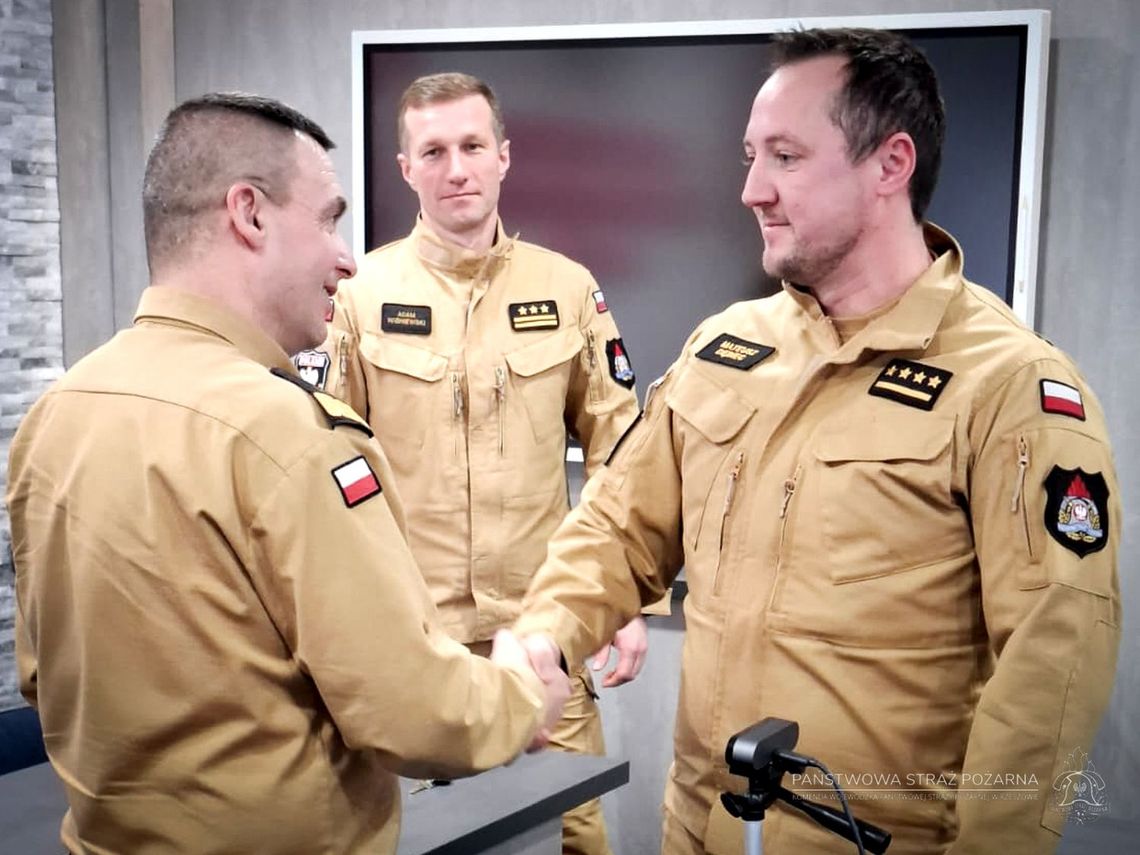 Cykl odpraw specjalistycznych grup ratowniczych PSP w Rzeszowie