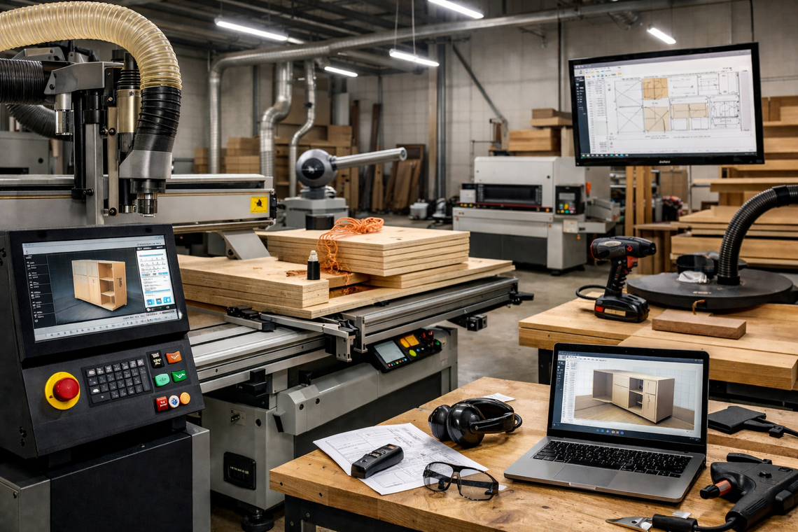 Czy cyfrowe narzędzia są niezbędne w nowoczesnym warsztacie stolarskim Czy cyfrowe narzędzia są niezbędne w nowoczesnym warsztacie stolarskim