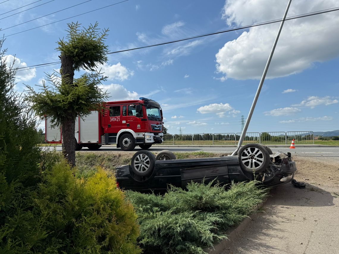 Dachowanie BMW w Iskrzyni
