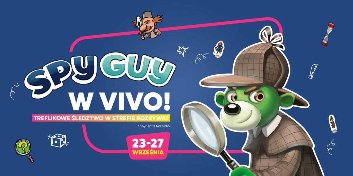Detektywistyczna zabawa w VIVO! Krosno – rusza akcja „Spy Guy”