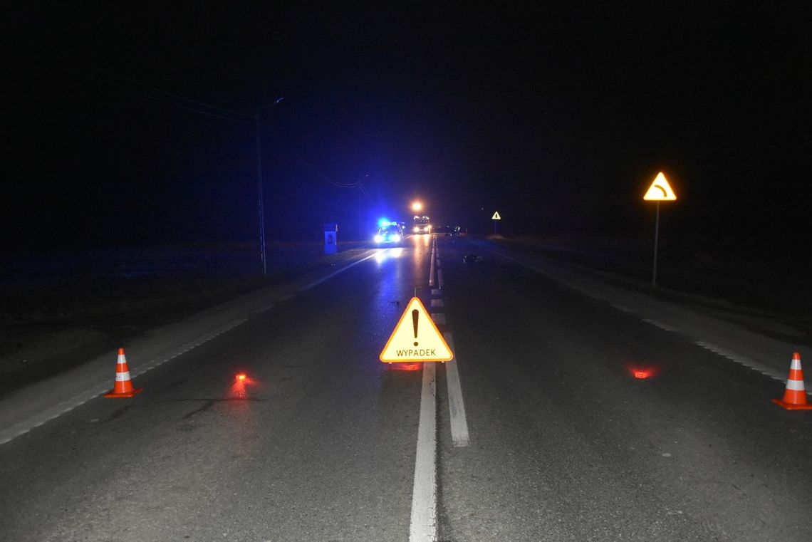 DK19: 18-latek śmiertelnie potrącił 53-letniego pieszego