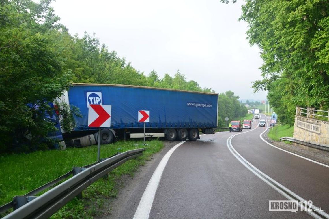 DK19: Zderzenie dwóch ciężarówek w Komborni. Kolejne zdarzenie w Domaradzu