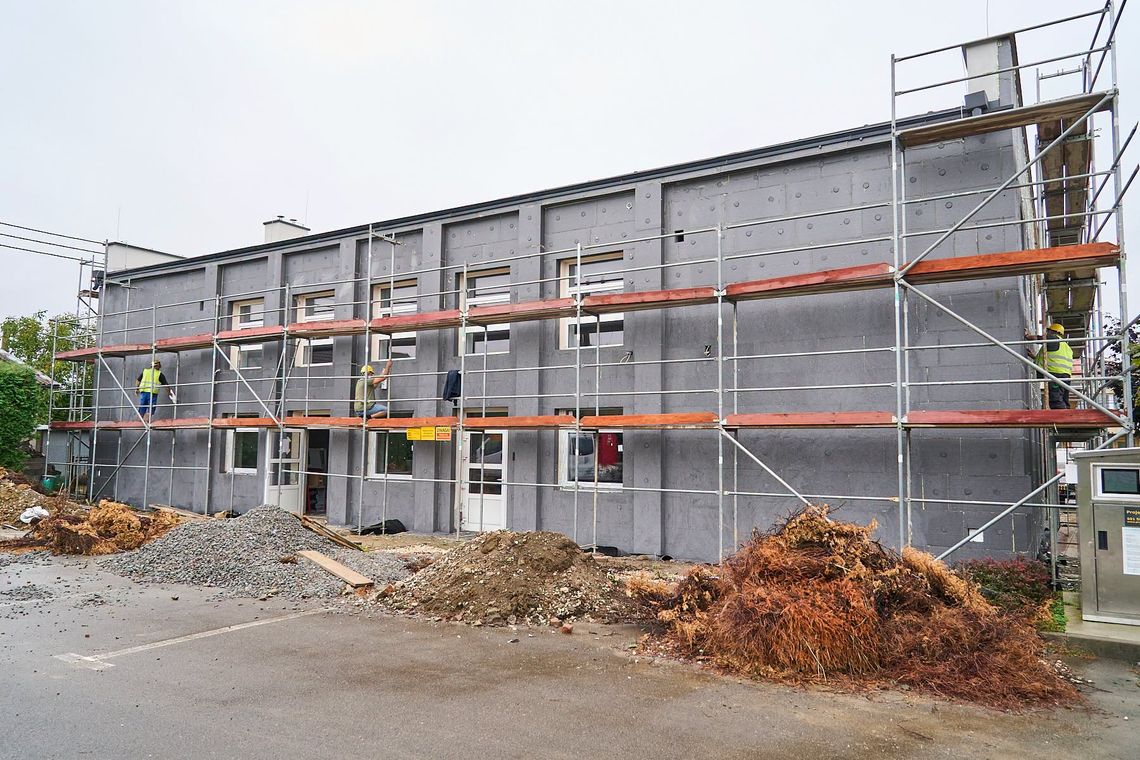 Dobieszyn: trwa modernizacja Domu Ludowego za 930 tys.