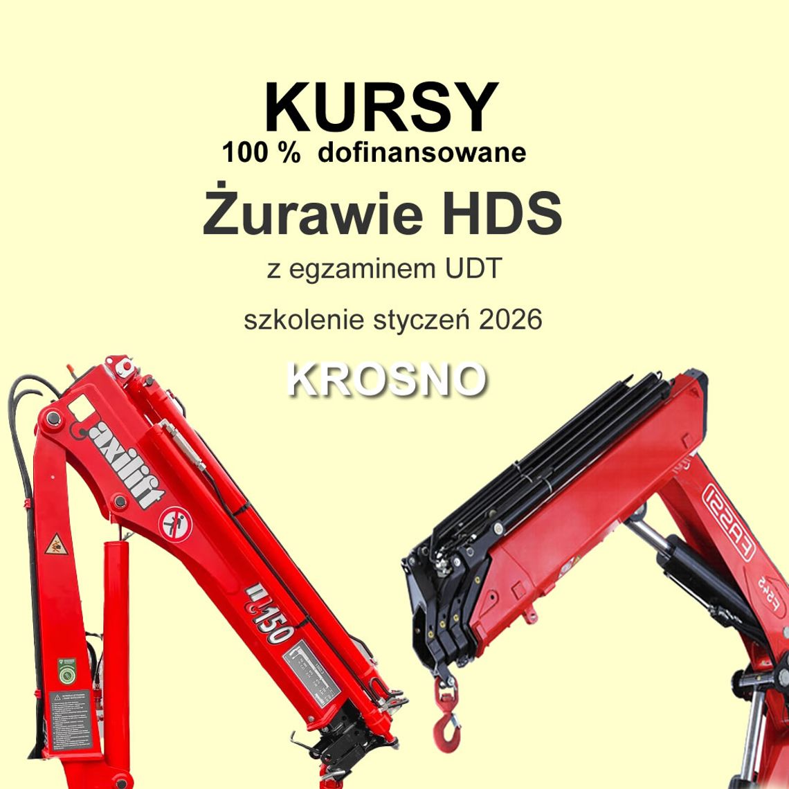 Dofinansowane w 100% kursy zawodowe dla firm i pracowników. Rusza rekrutacja na szkolenie HDS w Krośnie