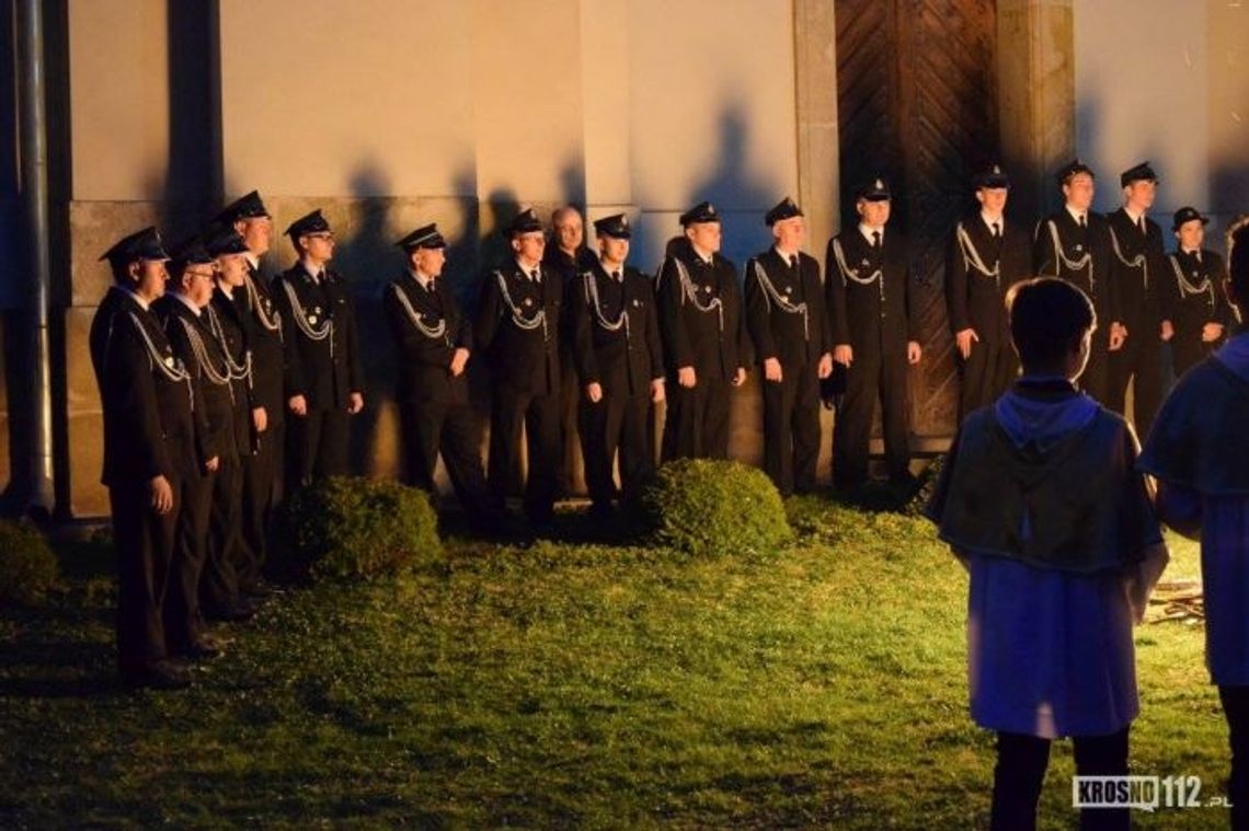Druhowie okolicznych jednostek podczas Świąt Wielkanocnych.