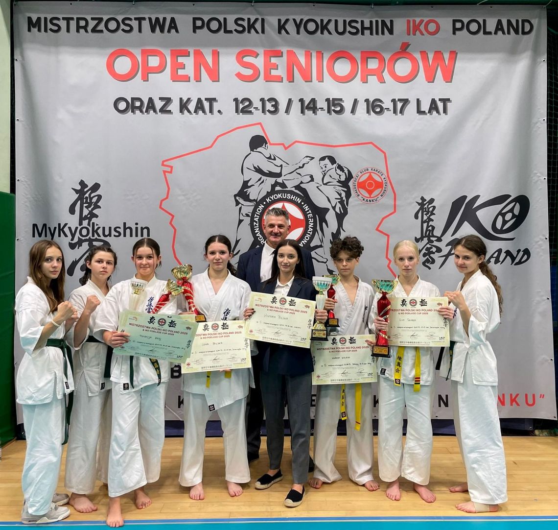 Dukielscy karatecy najlepsi z Podkarpacia podczas Mistrzostw Polski Kyokushin