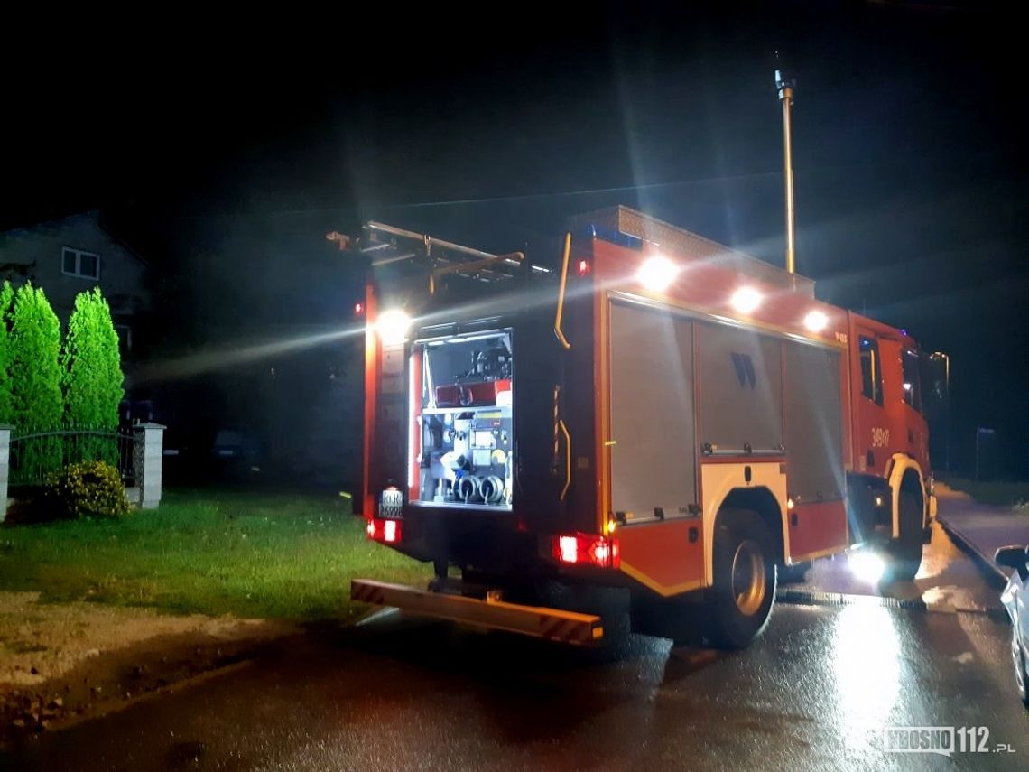Dwa pożary w jednym czasie w Dukli. Paliła się kotłownia i ściernisko