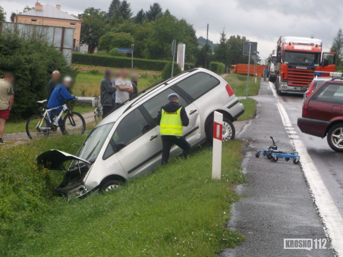 Dwa wypadki na DK19 w Iskrzyni i Rogach