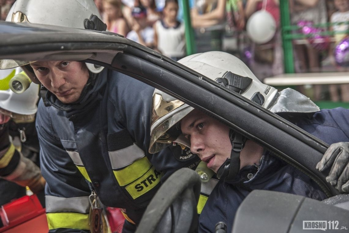 Dzień Dziecka w Rymanowie Zdroju: Pokazy strażackie Dzień Dziecka w Rymanowie Zdroju: Pokazy strażackie